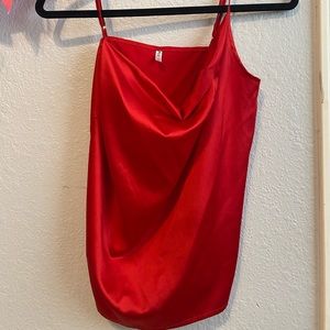 Red slip top